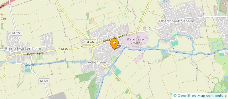 localisation de l'entreprise TAXI MOIRA  ACHENHEIM