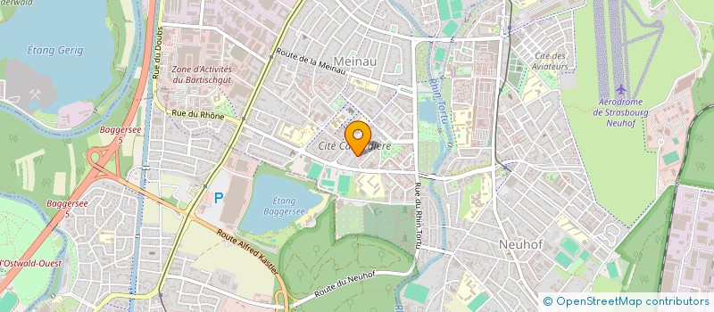 localisation de l'entreprise TAXI MOMS à STRASBOURG