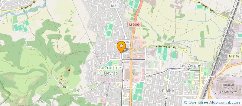 localisation de l'entreprise TAXI MONA  CLERMONT-FERRAND