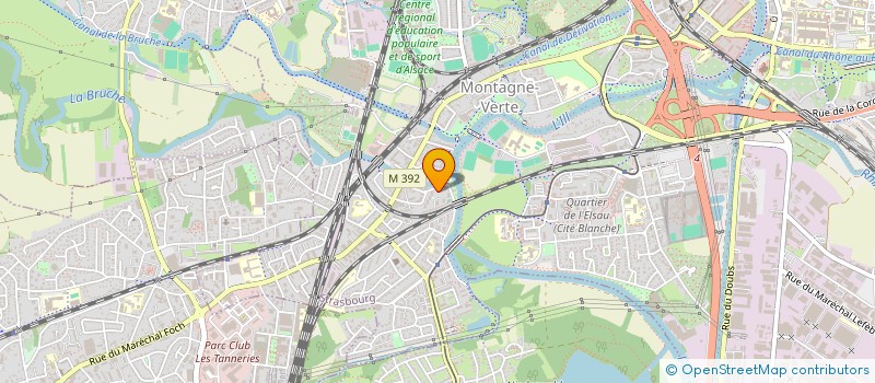 localisation de l'entreprise TAXI MONDIAL CAB à STRASBOURG