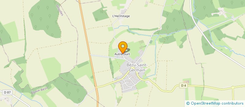 localisation de l'entreprise TAXI MONTOIS  BEZU-SAINT-GERMAIN