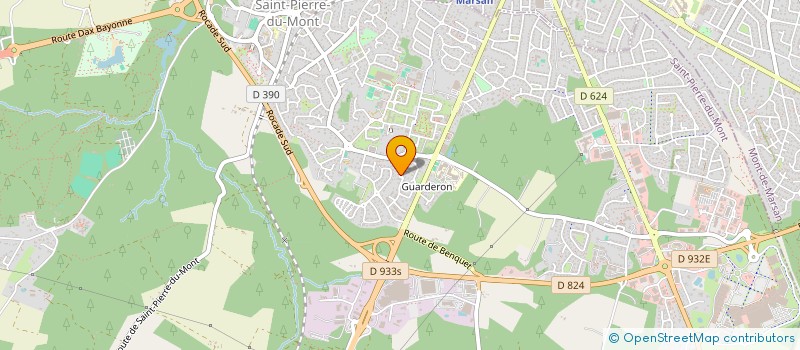 localisation de l'entreprise TAXI MORANDIN  SAINT-PIERRE-DU-MONT