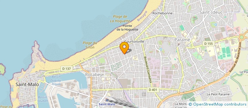 localisation de l'entreprise TAXI MORFOISSE  SAINT-MALO