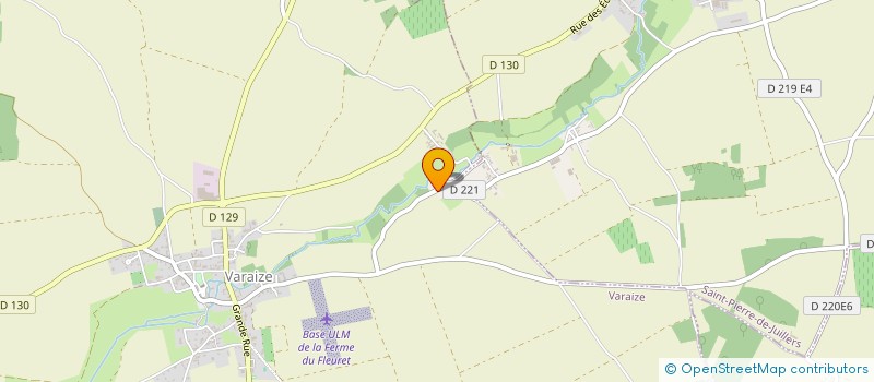 localisation de l'entreprise TAXI MORIN  VARAIZE