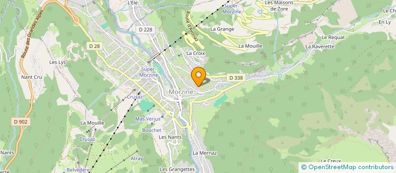 localisation de l'entreprise TAXI MORZINE  MORZINE