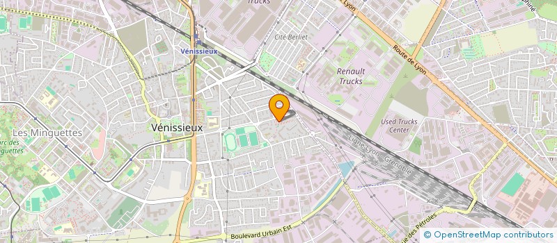 localisation de l'entreprise TAXI MOUSSA  VENISSIEUX