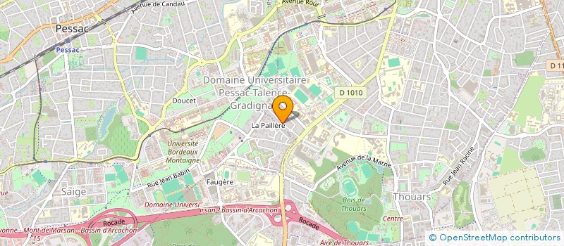 localisation de l'entreprise TAXI MS  TALENCE