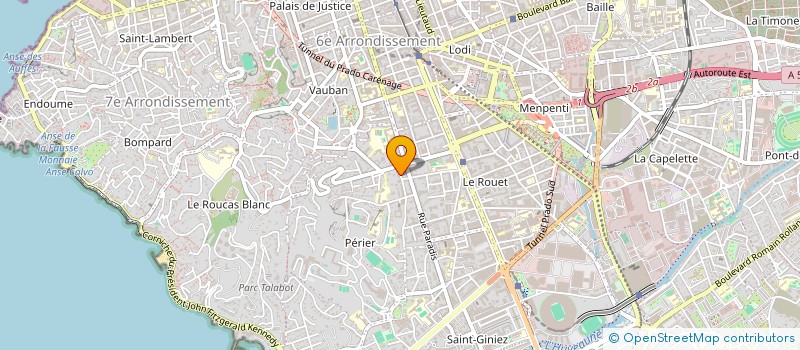 localisation de l'entreprise TAXI MS  MARSEILLE