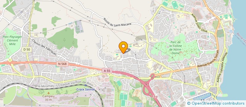 localisation de l'entreprise TAXI MTA  MARTIGUES