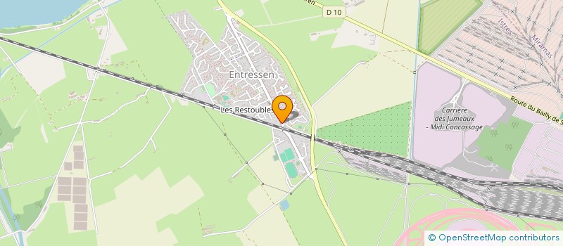 localisation de l'entreprise TAXI MTM VEINANTE à ISTRES