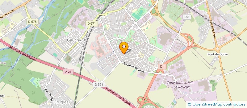 localisation de l'entreprise TAXI MULTISERVICES 02 à GAUCHY