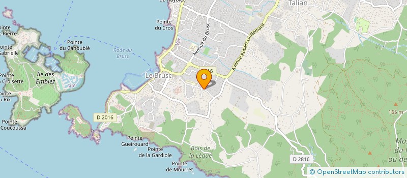 localisation de l'entreprise TAXI NADEGE à SIX-FOURS-LES-PLAGES