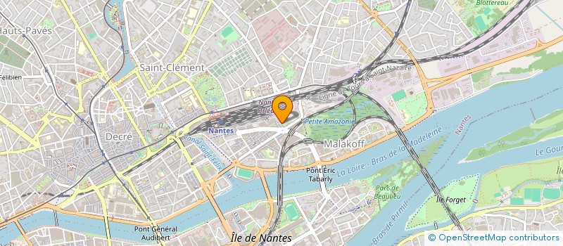 localisation de l'entreprise TAXI NANTES ATLANTIQUE  NANTES