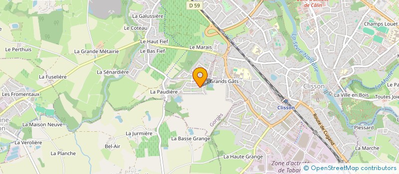 localisation de l'entreprise TAXI NAONED  GORGES