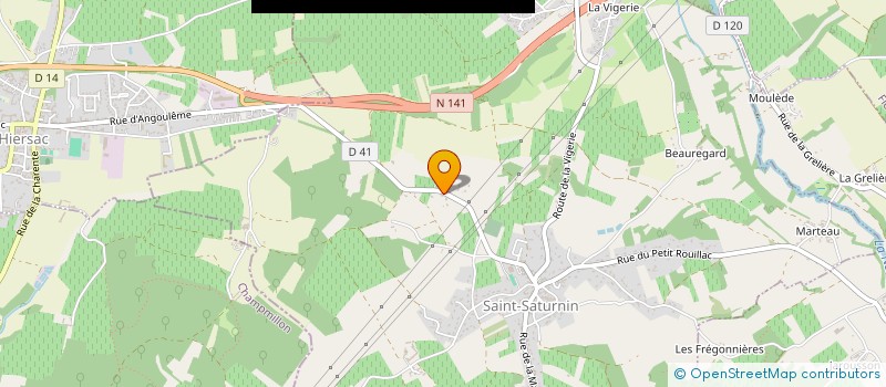 localisation de l'entreprise TAXI NATHALIE à SAINT-SATURNIN