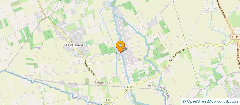 localisation de l'entreprise TAXI NAUCIO à PERNES-LES-FONTAINES