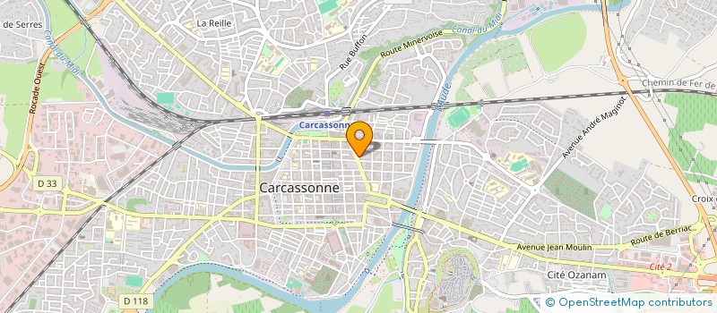 localisation de l'entreprise TAXI NAVARRO  CARCASSONNE