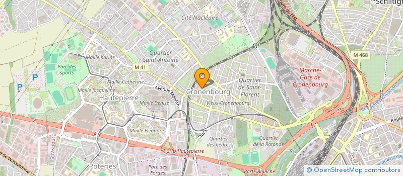 localisation de l'entreprise TAXI NDAMBA à STRASBOURG