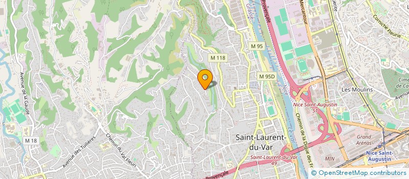 localisation de l'entreprise TAXI NICE MEDIC DIALYSE  NICE