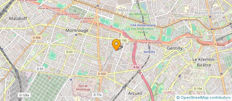 localisation de l'entreprise TAXI NICOLAS  GENTILLY