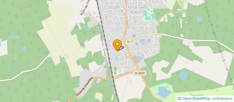 localisation de l'entreprise TAXI NICOVAL BENOIT à LA FERTE-SAINT-AUBIN