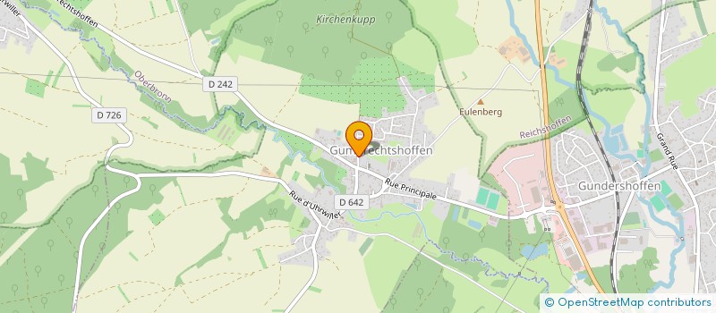 localisation de l'entreprise TAXI NIEDERBRONN  GUMBRECHTSHOFFEN