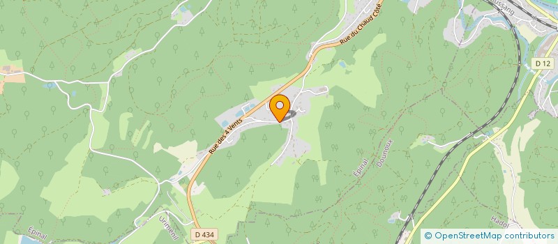 localisation de l'entreprise TAXI NO1 EPINAL  LES FORGES