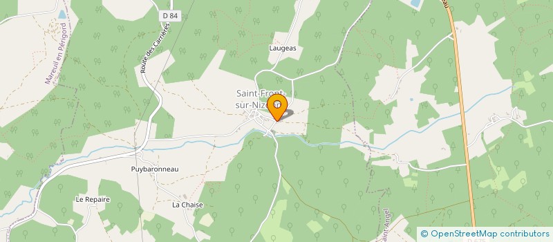 localisation de l'entreprise TAXI NONTRONNAIS  SAINT-FRONT-SUR-NIZONNE