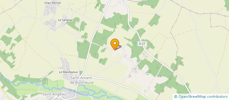 localisation de l'entreprise TAXI NORD CHARENTE LAPLACE ALEXIS à VAL-DE-BONNIEURE