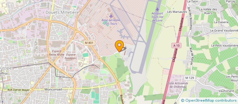 localisation de l'entreprise TAXI NOTRE DAME DE BELLECOMBRE  TOURS