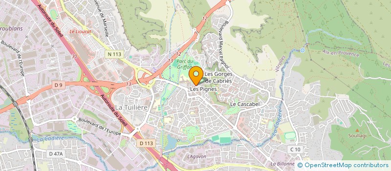 localisation de l'entreprise TAXI NTD à VITROLLES