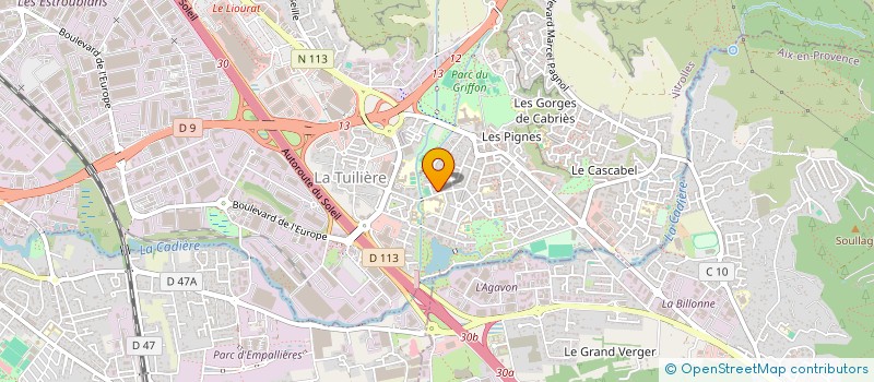 localisation de l'entreprise TAXI ODS à VITROLLES