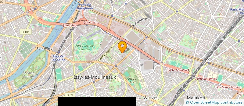 localisation de l'entreprise TAXI OFFICIEL à ISSY-LES-MOULINEAUX