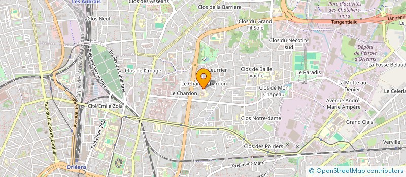 localisation de l'entreprise TAXI ORLEANS VSL à ORLEANS