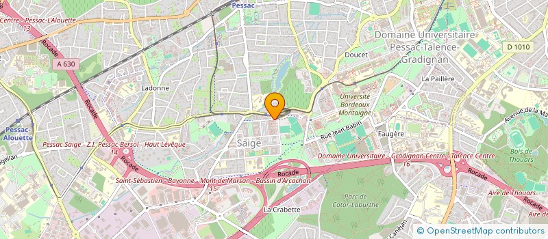 localisation de l'entreprise TAXI OUAZIZ à PESSAC