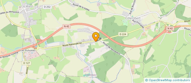 localisation de l'entreprise TAXI OUTREAU  COLEMBERT