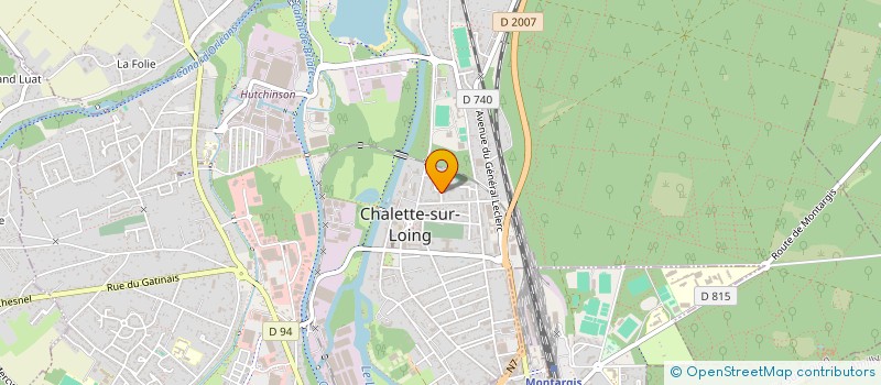 localisation de l'entreprise TAXI OZEL à CHALETTE-SUR-LOING