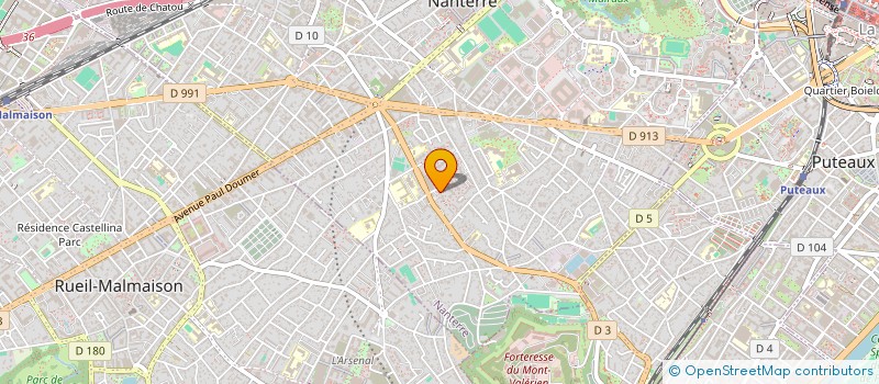 localisation de l'entreprise TAXI PANAMA  NANTERRE