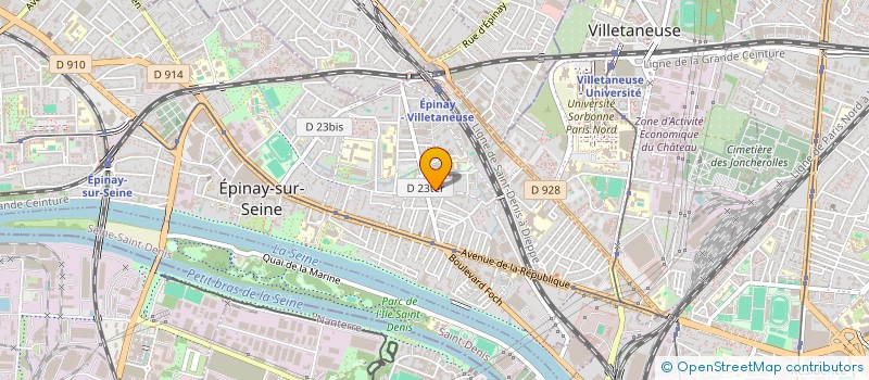 localisation de l'entreprise TAXI PANAME SERVICES à EPINAY-SUR-SEINE