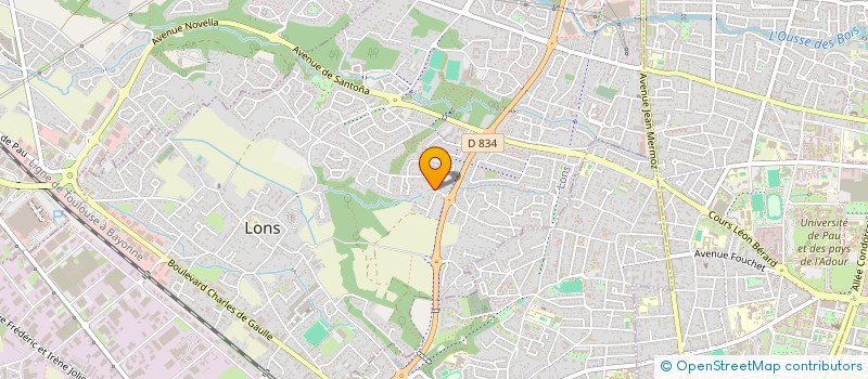 localisation de l'entreprise TAXI PAT 64  BILLERE