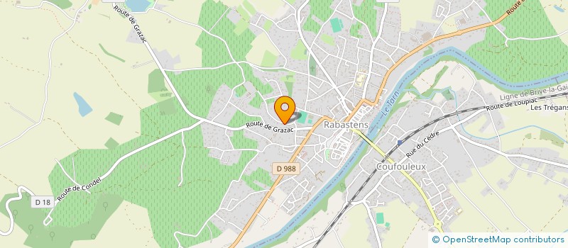 localisation de l'entreprise TAXI PATOU 81  MEZENS