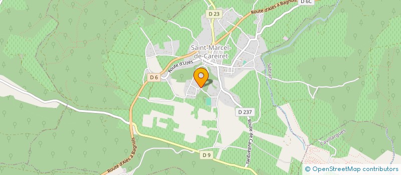 localisation de l'entreprise TAXI PAULINE  SAINT-MARCEL-DE-CAREIRET