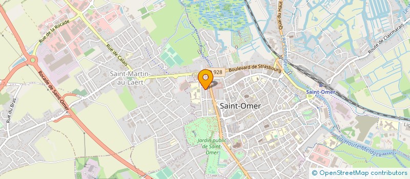 localisation de l'entreprise TAXI PAYS DE SAINT-OMER  SAINT-MARTIN-LEZ-TATINGHEM