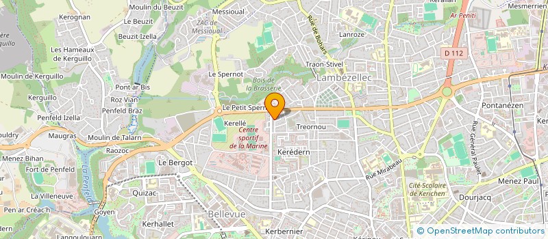 localisation de l'entreprise TAXI PELEAU à BREST