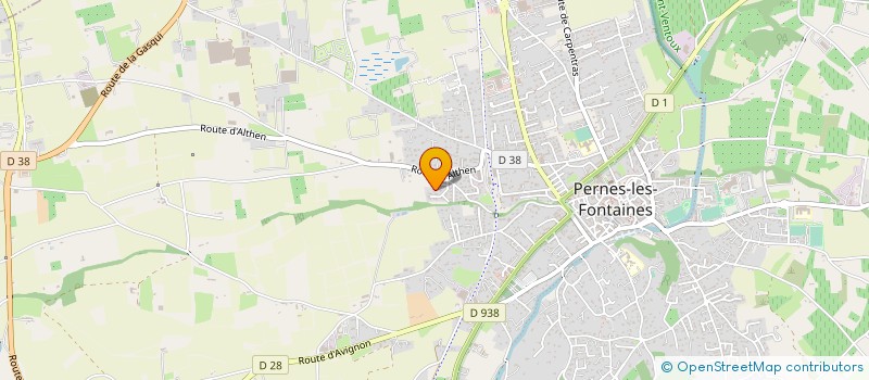 localisation de l'entreprise TAXI PELLEN à PERNES-LES-FONTAINES