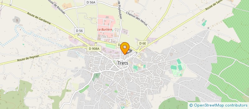 localisation de l'entreprise TAXI PEYNIER N0 1 à TRETS