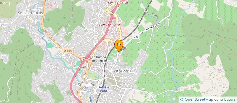localisation de l'entreprise TAXI PHILIPPE à SOLLIES-PONT