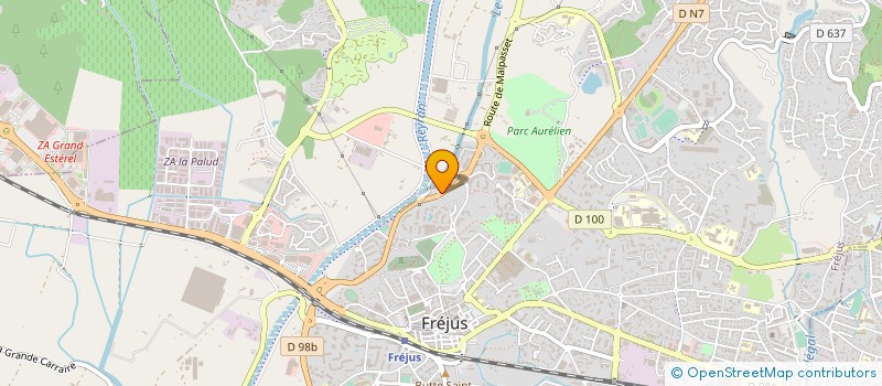 localisation de l'entreprise TAXI PHILIPPE CRESPIO à FREJUS