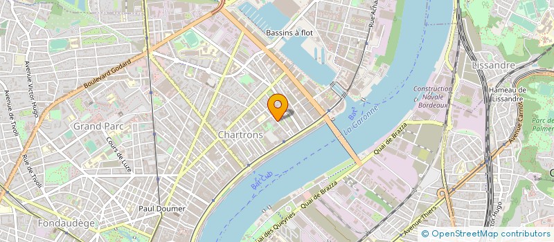localisation de l'entreprise TAXI-PHONE à BORDEAUX