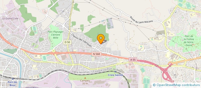 localisation de l'entreprise TAXI PIEDRO  MARTIGUES